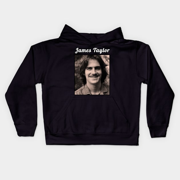 James Taylor / 1948 Kids Hoodie by DirtyChais